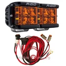 Rigid Industries D-ss Spot Amber Pro Led Side Shooter Lights Pair W/harness. Fixed Price $429.99.