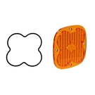 Baja Designs 668419 Amber Squadron Light Pod Lens Kit Wide Cornering Factory. Fixed Price $25.95.