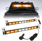 Upgraded Switchable 4 Colors Emergency Strobe Traffic Advisor Light Bar 162. Fixed Price $42.87.