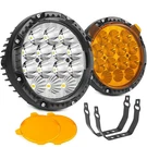 Ligbt 2PCS 5.6 Inch Led Driving Light Round 55W Modes Dual Color Warning Of.... Fixed Price $130.48.