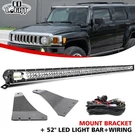 Roof Dual Row 50" Combo Led Light Bar Bracket Mount For 2006-2010 Hummer H3T. Fixed Price $94.00.