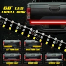 60" 3-ROW 432 Led Strip Tailgate Light Bar Truck Reverse Brake Signal Lamp. Fixed Price $17.99.