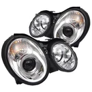Spyder Mercedes Benz Clk 98-02 Projector Headlights Halogen Model- Led Chrm. Fixed Price $534.99.