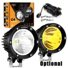Auxbeam 4 Inch 100W Spot Led Light Pods Offroad Driving Fog Lamps White/amber. Fixed Price $169.99.