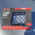 Nitro 4X4 4" Led Light Bar 2 Pack, 1800 Lumens, Watts Strobe, Waterproof. Fixed Price $60.00.
