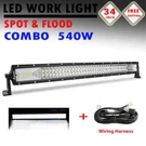 34INCH Led Light Bar Offroad Truck Spot Flood Combo 32'' Jeep Rzr Ford Atv. Fixed Price $43.98.