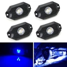 Blue 3-CREE 9W High Power Led Rock Light Kit For Jeep Truck Suv Off-road Boat. Fixed Price $26.09.