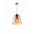 Woodbridge Lighting Sanoma 1-LIGHT Pendant, Plated Amber Smoke 15123CHR-C61033. Fixed Price $79.99.