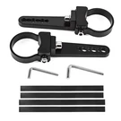 Wevdn 2 Pcs Roll Cage Clamps Led Bracket, 360 Adjustable Mount For Black. Fixed Price $18.66.