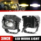 3"INCH Led Work Light Bar Cube Pods Spot Driving Fog Lamps Offroad Truck Suv Atv. Fixed Price $19.49.