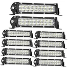San-young Slim 7 Inch Led Light Bars, 12V-60V Off Road Driving 10 Pack. Fixed Price $121.01.