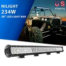 Nilight 36" Inch 234W Led Bar Spot Flood Combo Off Road Driving Lights Atv. Fixed Price $80.99.