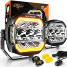 Auxbeam 5" Side Shooter Led Driving Light Pods Drl Turn Signal For Jeep Cherokee. Fixed Price $159.99.
