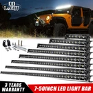 Led Light Bar 7 14 20 26 32 38 44 50'' Spot Flood For Truck Jeep Offroad Driving. Fixed Price $12.70.