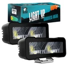 Nilight Motorcycle Led Pods 2PCS 4.5INCH 30W Flood Beam Square Work Lights. Fixed Price $49.99.