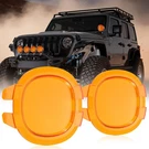 Auxbeam P4 Series Inch Deep Amber Light Covers 4". Fixed Price $37.22.