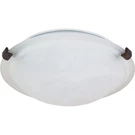 Nuvo Light 16" Flush Mount Tri-clip W/ Alabaster Glass 60-273. Fixed Price $79.99.