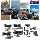 8X 12LED Flash Strobe Lights Bar Emergency Hazard Warning Amber/white For Truck. Fixed Price $56.22.