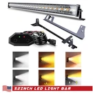 52INCH Led Light Bar Combo White/amber Six Modes For Wrangler Jk 2007-2017. Fixed Price $146.99.