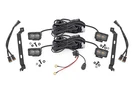 Rough Country Led Fog Lights 3X1.75" Black Series Slim For Toyota Tacoma 24-26. Fixed Price $339.95.