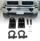 Wsays 32 Inch Led Light Bar Front Hidden Bumper Mounting Bracket W/shackle. Fixed Price $150.00.