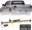 Xridonsen 35 Inch Traffic Advisor Bar 48 Led Strobe Lights White/amber. Fixed Price $111.98.