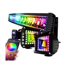 Feelon 42" Curved Rgb Led Light Bar 2X 4" Flood Pods With Chasing Hal.... Fixed Price $151.54.