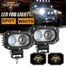 Auxbeam 4" Driving Light Spot Fog Pods & Black Shiled Cover Pickup Truck. Fixed Price $93.99.