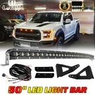 52" Inch Curved Led Light Bar Roof Mount Bracket Wire Kit Ford F150 Raptor. Fixed Price $173.99.