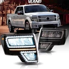 Pair Vland Full Led Reflector Headlights 2009-2014 Ford F-150 W/sequential. Fixed Price $435.99.