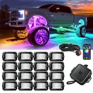 Mictuning Q1 C2 Max Rgb+ic Chasing Color Rock Lights Kit 8-24 Pods Underglow Led. Fixed Price $101.92.