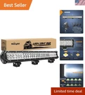 Nilight 25" 162W Led Bar Ultimate Waterproof Off-road Lighting Solution. Fixed Price $103.89.