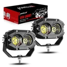 Mayello 4" 60W Led Pod Lights White Flood Beam Off Road & Fog 2-PACK. Fixed Price $76.42.