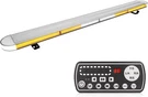 Aspl 48" Amber Led Strobe Light Bar Rooftop Emergency Warning Control Panel. Fixed Price $369.00.
