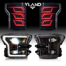 Vland 2015-2017 Ford F-150 Full Led Headlights+smoke Tail W/animation. Fixed Price $731.99.