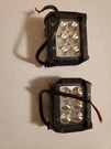 2PCS 18W Yitamotor Led Work Light Bar 4" Flood Beam Waterproof Atv Suv Boat. Fixed Price $18.48.