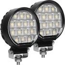168W 13000LM Led Tractor Lights - 2PCS Waterproof Round Work Bar. Fixed Price $99.99.