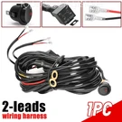 2 Lead Wiring Harness Kit Dual Switch Led Light Bar And Spot For Toyota. Fixed Price $11.39.