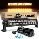 Nilight Led Bar 7D 22" 150W Spot Flood Combo Beam Amber White Work. Fixed Price $89.00.