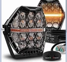 Pair Black 5" Led Pod Spot Flood Light For Utv Atv Jeep Truck Offroad Driving. Fixed Price $100.00.