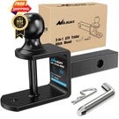 Nilight 3 In Atv 1.25" Hitch Receiver, With 2" Ball. Fixed Price $50.98.