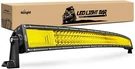 Nilight 52 Inch Led Bar 783 Chips Curved Triple Row Yellow Beam Combo. Fixed Price $129.99.