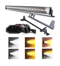 Aslong 52 Inch 300W Led Light Bar White/amber Flasing Strobe With Six Modes S.... Fixed Price $167.53.