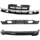 Bumper Face Bars Front For Chevy S10 Pickup Chevrolet S-10 1998-2004. Fixed Price $269.50.