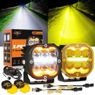 Auxbeam 3" Fog Light Offroad Driving Dual Drl&turn Signal For Truck Utv Atv Jeep. Fixed Price $169.99.