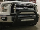 3.50-INCH Bull Bar; Black (11-19 Sierra 2500 Hd) Does Not Include Light. Fixed Price $150.00.