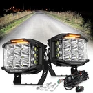 Auxbeam 5 Inch 168W Led Pod Driving Work Lights W/ Side Drl Off-road Pair. Fixed Price $151.19.
