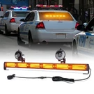 26" Led Traffic Advisor Strobe Light Bar Emergency Flashing Beacon White Amber. Fixed Price $48.99.