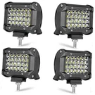 Led Pods, 4PCS 4INCH Light Bars 12000LM Square Muvkqc PODS-72W. Fixed Price $53.36.