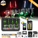 Auxbeam Rgb 8GANG Switch Panel Led Touch Remote Control Circuit Relay System Box. Fixed Price $126.88.